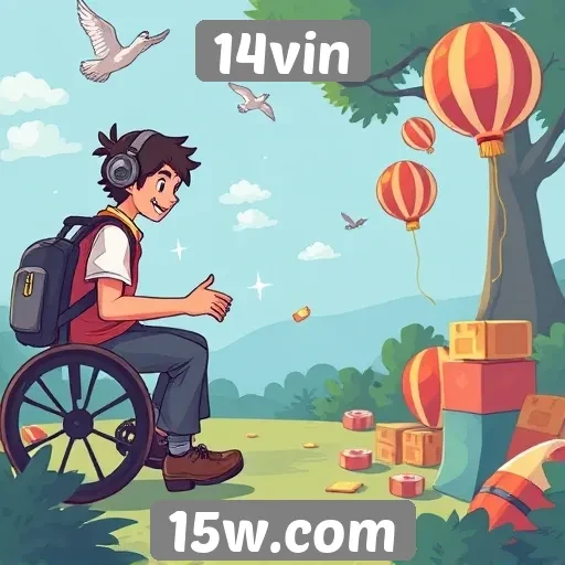 Acessibilidade e inclusão no site de jogos 14vin